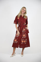 Penelope Maxi | Garnet Petal