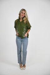 Kennedy Blouse | Sage Wind