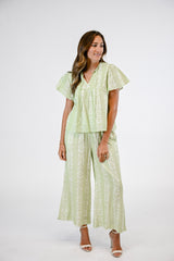 Catalina Blouse | Botanical Vine