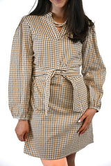 Zoie Mini | Sandstone Gingham
