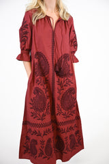 Bella Maxi | Garnet Paisley
