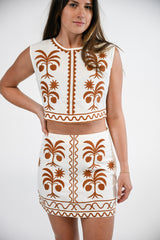 Maura Mini Skirt | Pearl Grove
