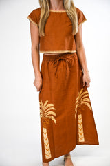 Daphne Skirt | Sahara Sun