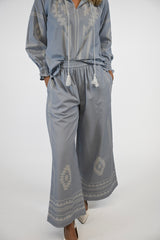 Daisy Pant | Mist Diamond