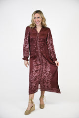 Lola Maxi | Cranberry Trellis