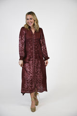 Lola Maxi | Cranberry Trellis