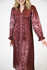 Lola Maxi | Cranberry Trellis