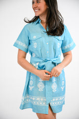 Delaney | Aqua Petal