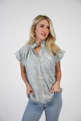 Bays Blouse | Misty Paisley