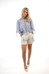Mia Blouse | Morning Mist