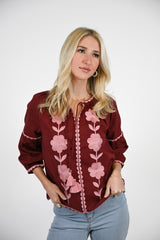 Fae Blouse | Wild Rose