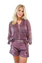 Ciella Blouse | Plum