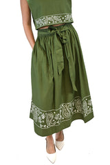 Freya Skirt | Verdant Trace