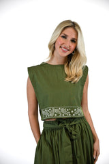 Freya Blouse | Verdant Trace