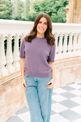 Roxy Sweater | Plum