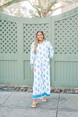 Millie Blouse | Petite Blue