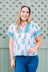 Catalina Blouse | Passion Flower