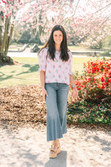 Mia Blouse | Garden Stripes
