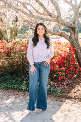 Gracie Blouse | Petal Lattice