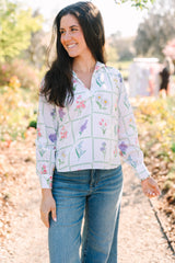 Gracie Blouse | Botanical Library