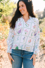 Chloe Blouse | Botanical Library