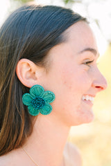 Periwinkle | Teal Earring