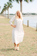Elodie Maxi | Saltwater Stripe