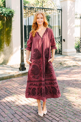 Bella Maxi | Garnet Paisley