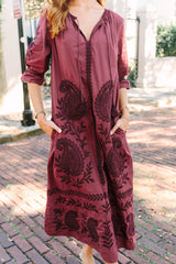 Bella Maxi | Garnet Paisley