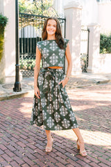 Freya Skirt | Evergreen