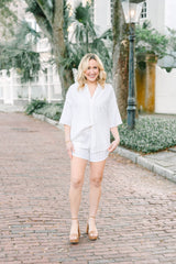 Emory Blouse | Seashell