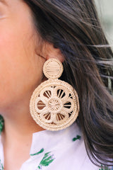 Palm Sapphire Earring