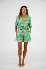 Celine Short PJ Set | Butterfly Reverie