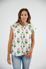 Bays Blouse | Passion Flower