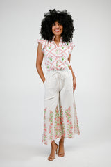 Bays Blouse | Petal Lattice