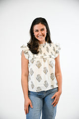 Sophie Blouse | Antique Bloom
