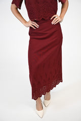 Nova Skirt | Merlot