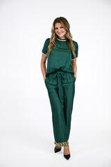 Sloane Blouse | Emerald