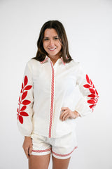Maisey Blouse | Rust