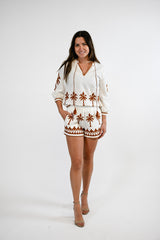 Avery Blouse | Sandstone