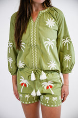 Fae Blouse | Olive