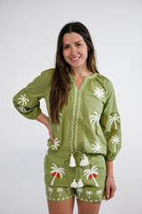 Fae Blouse | Olive