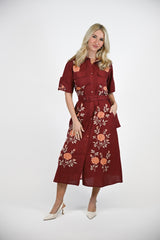 Penelope Maxi | Garnet Petal