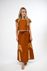 Daphne Skirt | Sahara Sun