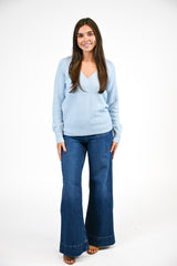Liz Sweater | Pearl Blue