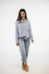 Isla Blouse | Harbor Breeze