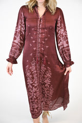 Lola Maxi | Cranberry Trellis