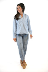 Gracie Blouse | Ancient Water