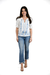 Paisley Blouse | Frosted Vine
