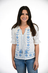 Paisley Blouse | Frosted Vine